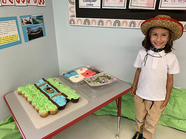 Panama canal cupcakes 3rd grade his mother made