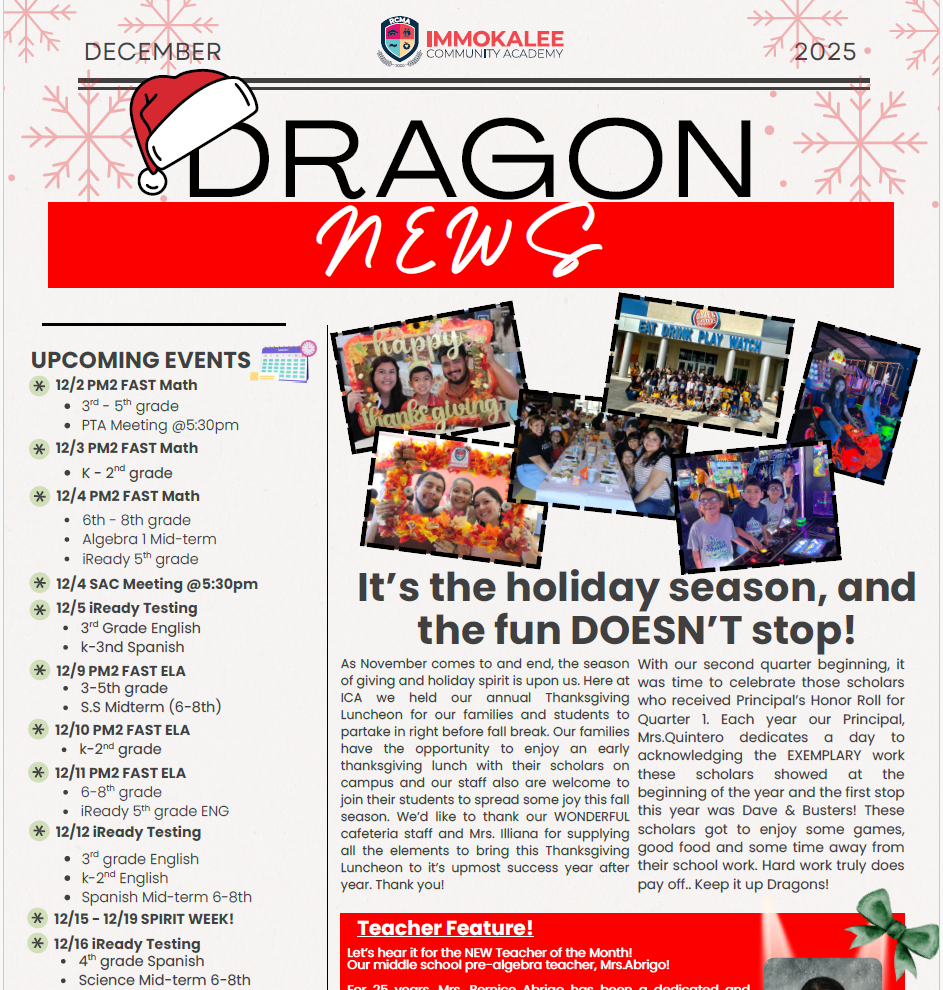 December 2025 ICA Newsletter pic